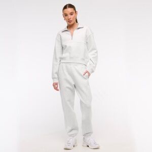 quarter-zip matching set